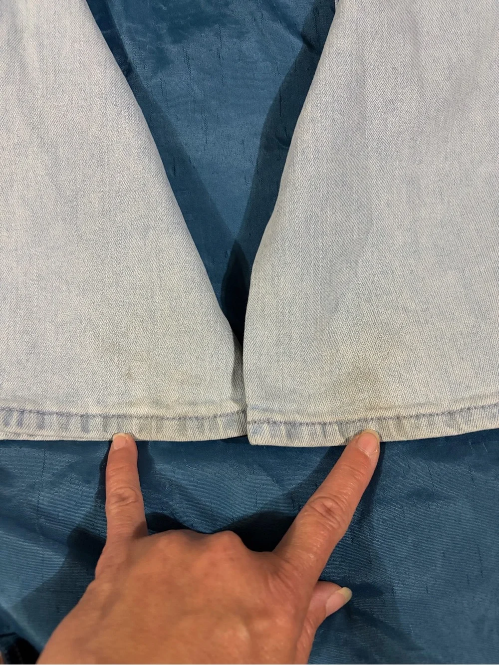 Hollister Light Wash Straight Leg Men’s 36/30 Jeans